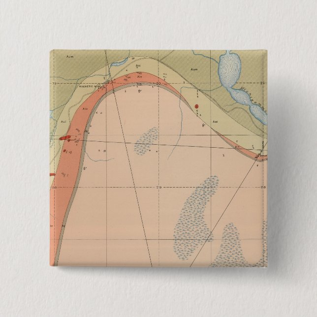 Detailed Geology Sheet VII 2 Inch Square Button (Front)