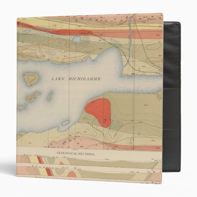 Detailed Geology Sheet VIII Binder (Front/Inside)