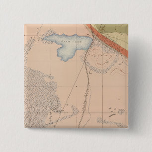 Detailed Geology Sheet XIII 2 Inch Square Button