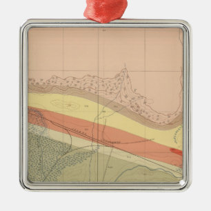 Detailed Geology Sheet XV Metal Ornament