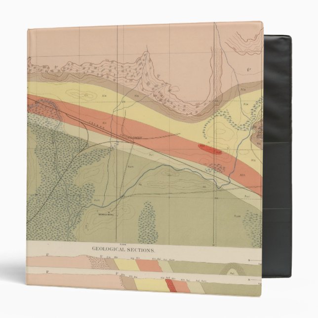 Detailed Geology Sheet XVI Binder (Front/Inside)