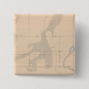 Detailed Geology Sheet XVII 2 Inch Square Button