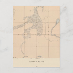 Detailed Geology Sheet XVII Postcard