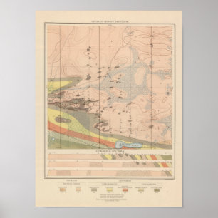 Detailed Geology Sheet XVIII Poster