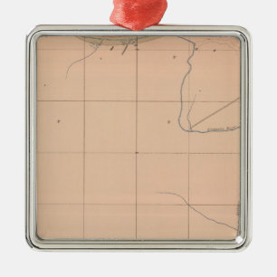 Detailed Geology Sheet XX Metal Ornament