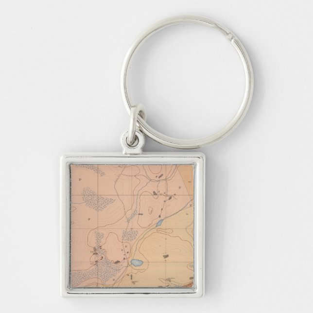 Detailed Geology Sheet XXI Keychain (Front)