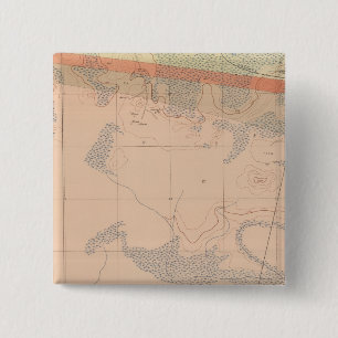 Detailed Geology Sheet XXIII 2 Inch Square Button