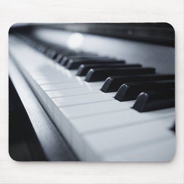 Detailed Piano Keys Mouse Pad (Front)