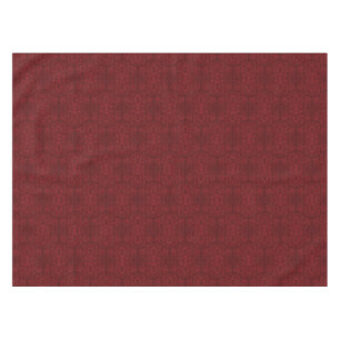 Detailed Red Floral Wallpaper Tablecloth