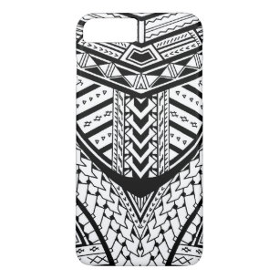 Detailed Samoan tribal tattoo pattern Case-Mate iPhone Case