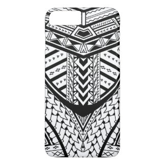 Detailed Samoan tribal tattoo pattern Case-Mate iPhone Case