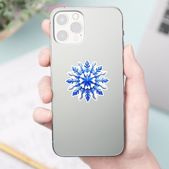 Detailed Snowflake Design (Phone)