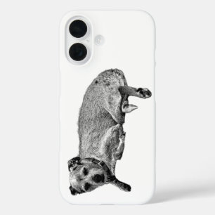 Detailed Terrier Mix Resting iPhone Case