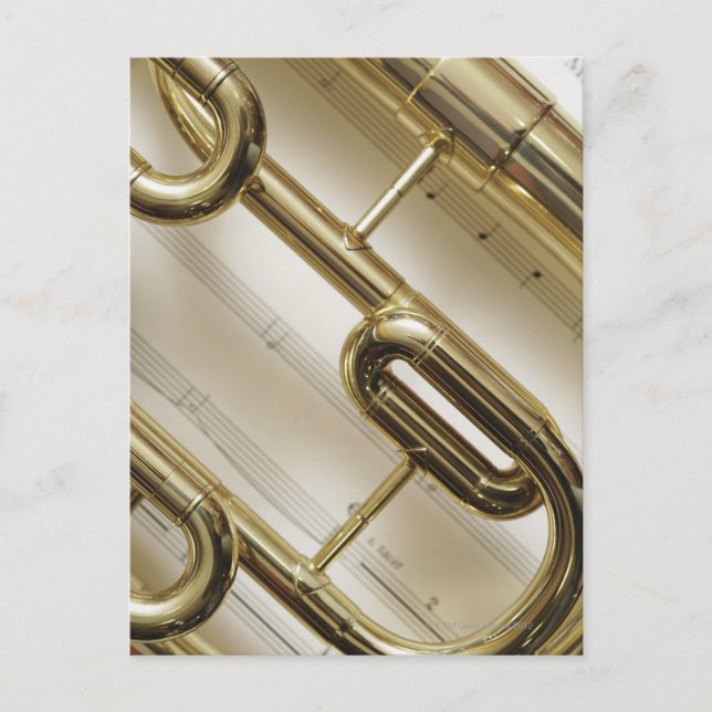 Detailed Trumpet Postcard (Front)