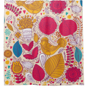 Detailed Vintage Floral Pattern Design