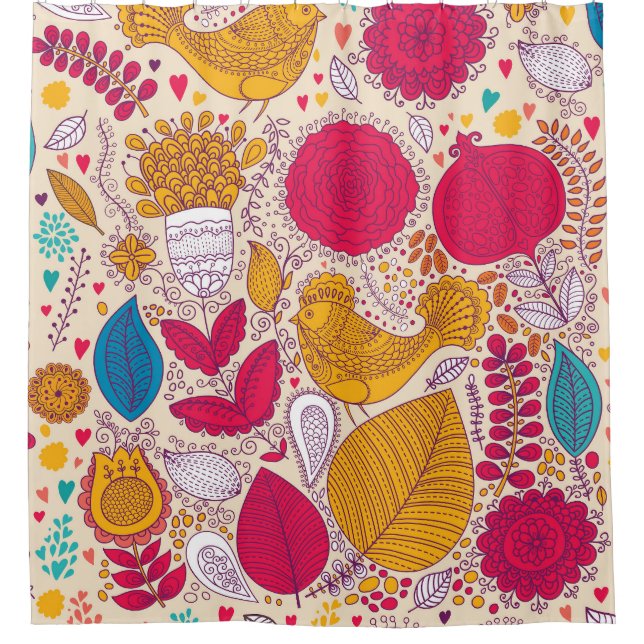 Detailed Vintage Floral Pattern Design (Front)