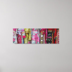Details and Patterns of some of the Dresses Canvas Print