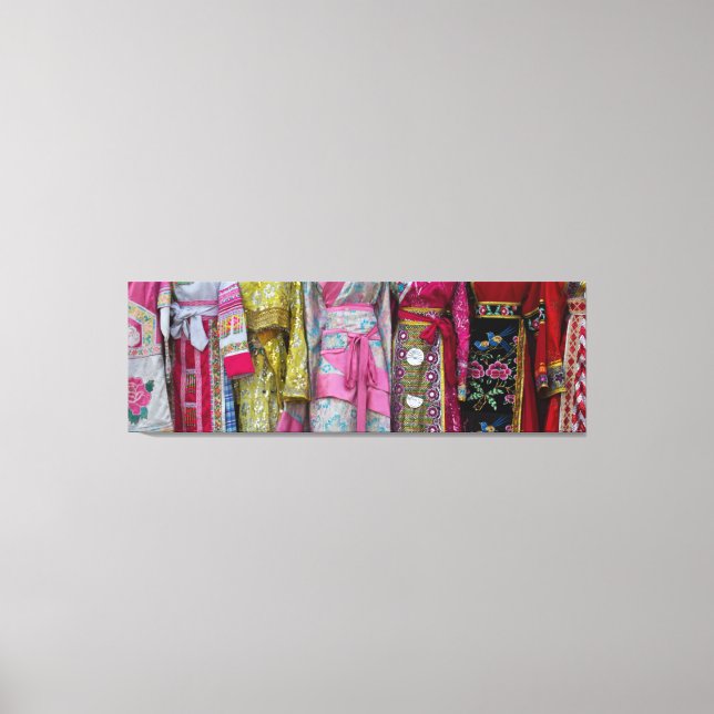 Details and Patterns of some of the Dresses Canvas Print (Front)