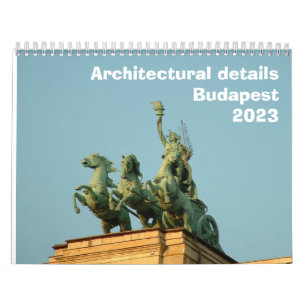 Détails architecturaux - Budapest - Calendrier 202
