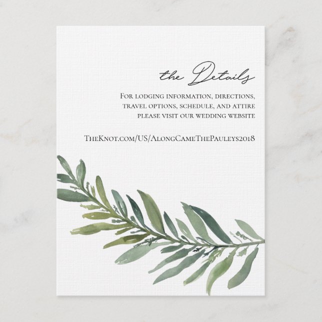 Details Card for CR (Front)