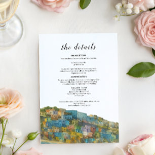 Details  Card- Puerto Rico Invitation