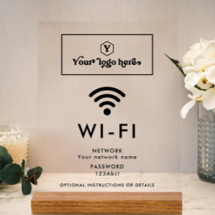 Détails de connexion au réseau Wi-Fi et mot de pas