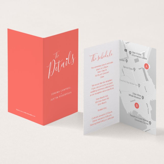 Détails de l'événement mariage calendrier invité c (Inside and Outside)