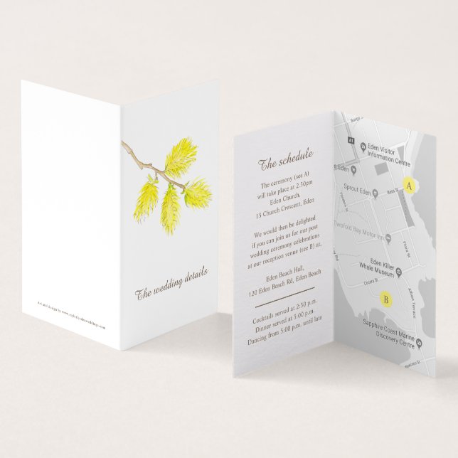 Détails de l'événement mariage catalogage plan de  (Inside and Outside)
