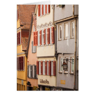 Détails de l'immeuble de la vieille ville