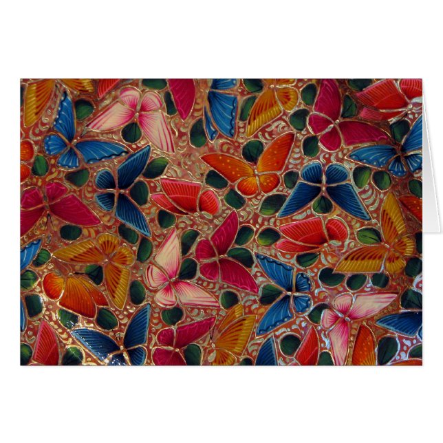 Détails de plat de papillon (Devant horizontal)