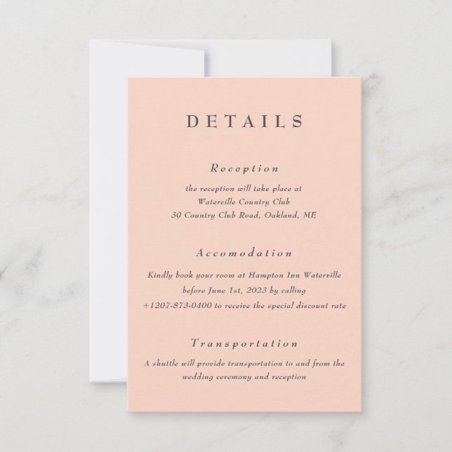 Détails du Mariage vierge Carte de boîtier de code (Devant)