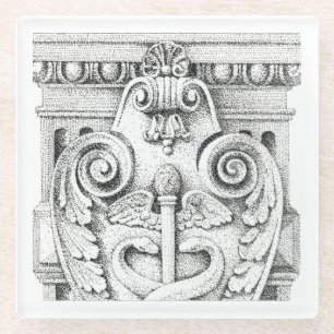 DETAILS Glass Beverage  Coaster