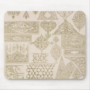 Details of ornamentation for arms, borders, manusc mouse pad