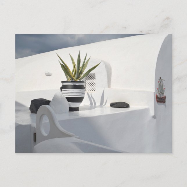 Details of Santorini Postcard (Front)