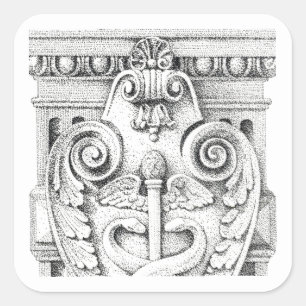 DÉTAILS Stickers grand Carré