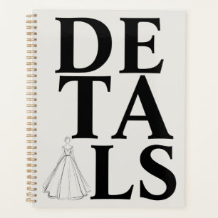 "DETAILS" Typography   Modern & Confident Wedding Planner
