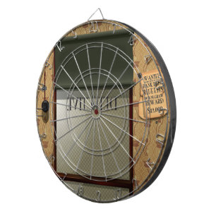 Detective agency dartboard