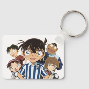 Detective Boys Square Card   少年探偵団 Keychain