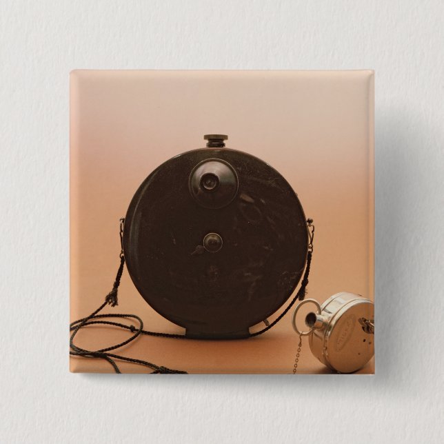 Detective cameras 2 inch square button (Front)