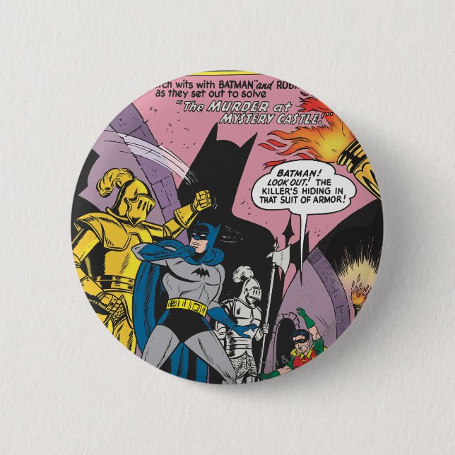 Detective Comics #246 2 Inch Round Button (Front)