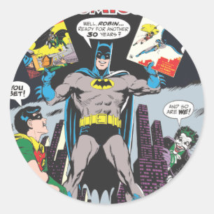 Detective Comics #387 Classic Round Sticker