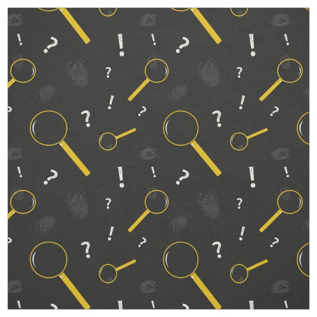 Detective Crime Scene Fabric (Swatch)