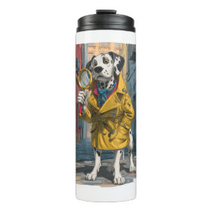 Detective Dalmatian – Crime Solver Dog Thermal Tumbler
