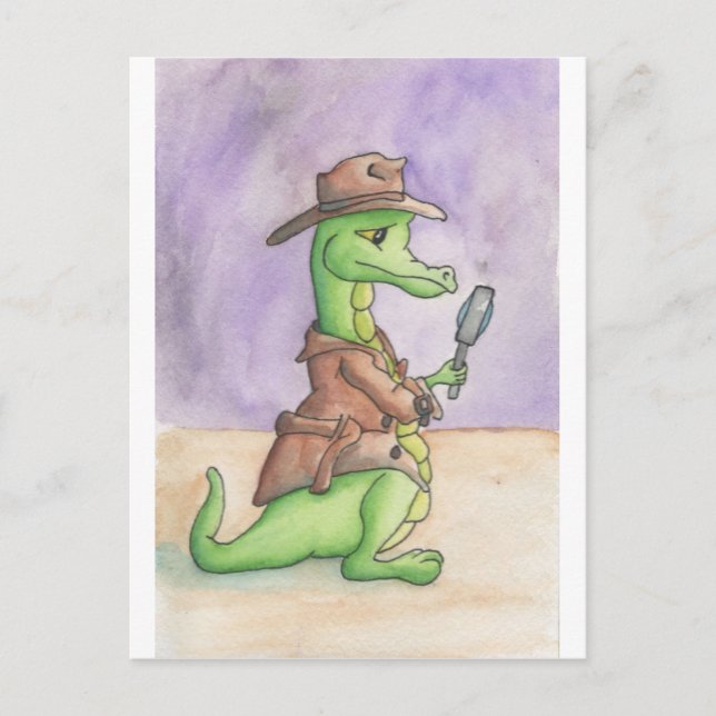 Detective Draco Postcard (Front)