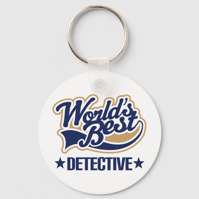 Detective Gift Keychain (Front)