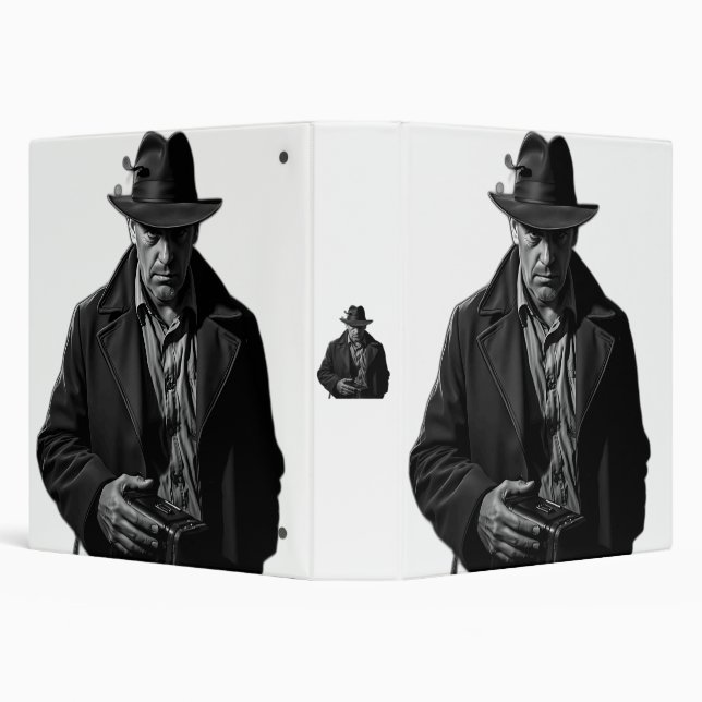 Detective in Noir Style Binder (Background)