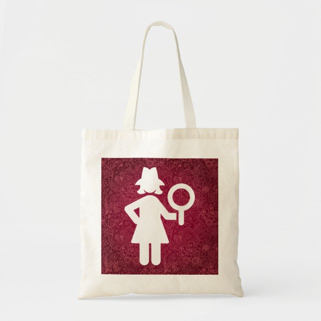 Detective Investigators Minimal Tote Bag (Front)
