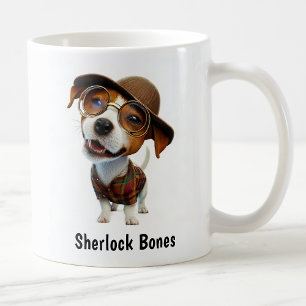Detective Jack Russell Terrier Coffee Mug