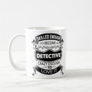 Detective Mug, Detective Coffee Mug Travel Gifts