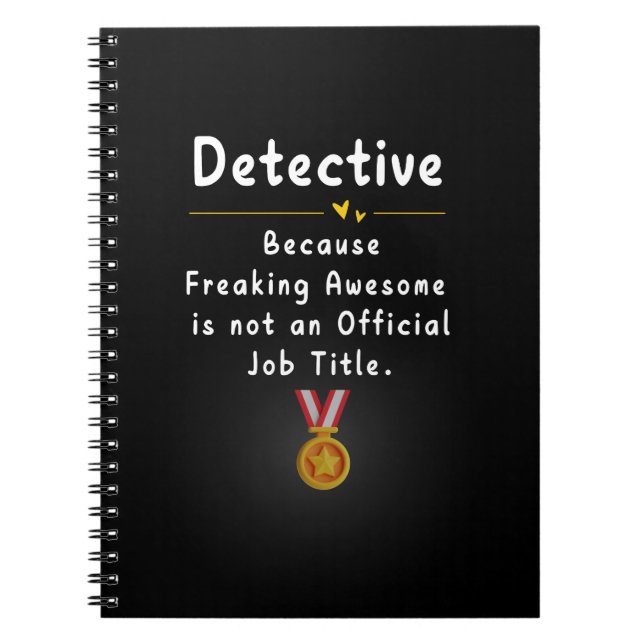 Detective Notebook (Front)